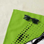 Käfer | Sandworm Illustration Strandtuch (Beispiel)