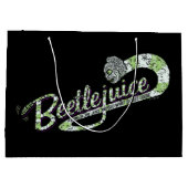 Käfer | Schalten Sie den Saft ein Große Geschenktüte (Rückseite)