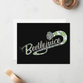 Käfer | Schalten Sie den Saft ein Mitteilungskarte (Vorderseite/Rückseite Beispiel)