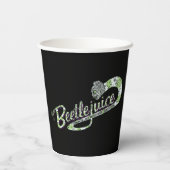 Käfer | Schalten Sie den Saft ein Pappbecher (Rückseite)