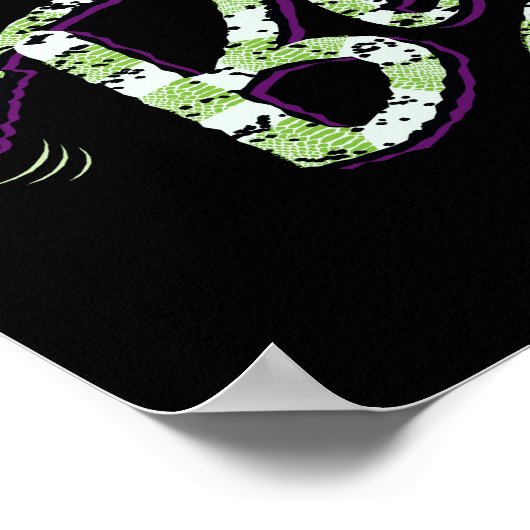 Käfer | Schalten Sie den Saft ein Poster (Ecke)