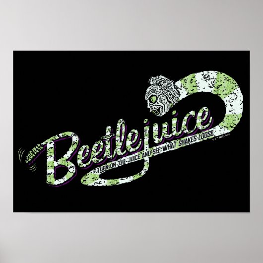 Käfer | Schalten Sie den Saft ein Poster (Vorne)