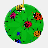 Käfer-Schwarm Keramikornament (Hinten)