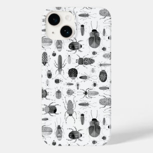 Käfer Schwarz & Weiß Case-Mate iPhone 14 Hülle