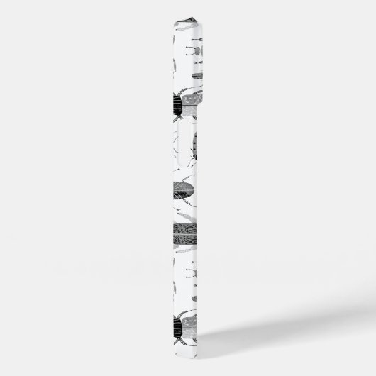 Käfer Schwarz & Weiß Case-Mate iPhone Hülle (Rückseite / Rechts)