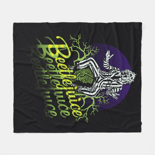 Käfer | Sitzen auf einem Grabstein Fleecedecke (Vorderseite (Horizontal))