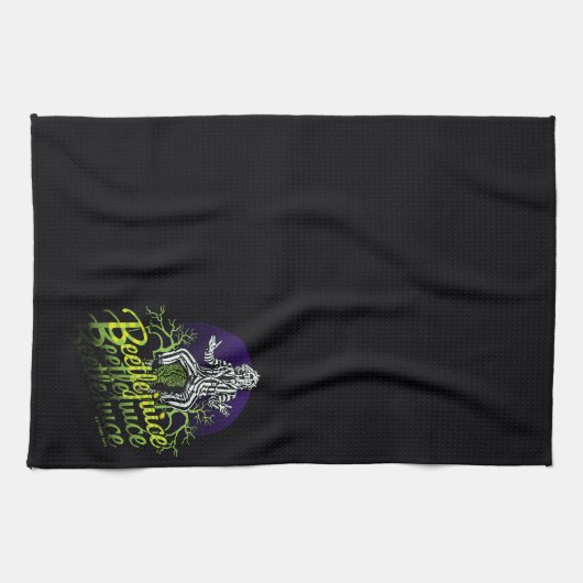 Käfer | Sitzen auf einem Grabstein Geschirrtuch (Horizontal)