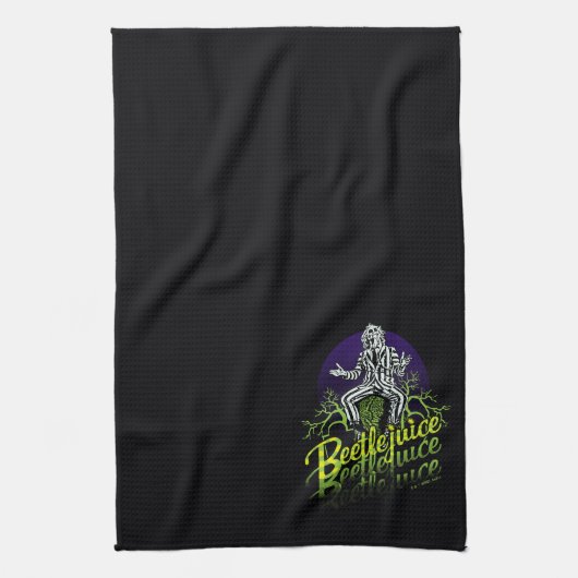 Käfer | Sitzen auf einem Grabstein Geschirrtuch (Vertikal)