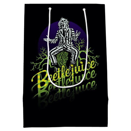 Käfer | Sitzen auf einem Grabstein Mittlere Geschenktüte (Rückseite)