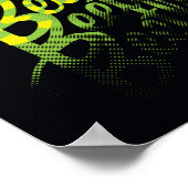 Käfer | Sitzen auf einem Grabstein Poster (Ecke)