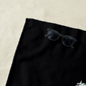 Käfer | Sitzen auf einem Grabstein Strandtuch (Beispiel)