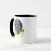 Käfer | Sitzen auf einem Grabstein Tasse (Vorderseite Links)