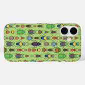 Käfer-Sorte auf grünem Case-Mate iPhone Hülle (Rückseite (Horizontal))