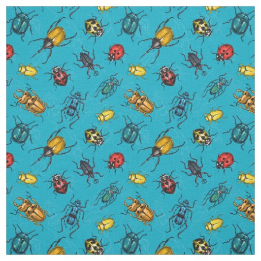 Käfer Stoff (Muster)