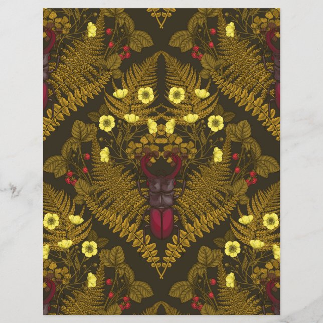 Käfer und Farne (Vorderseite)