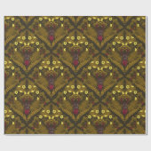 Käfer und Farne Geschenkpapier (Flach)