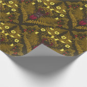 Käfer und Farne Geschenkpapier (Ecke)