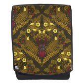 Käfer und Farne Rucksack (Vorderseite)