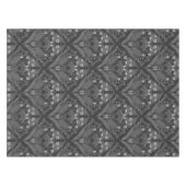 Käfer und Farne, schwarz-weiß Tischdecke (Vorderseite (Horizontal))