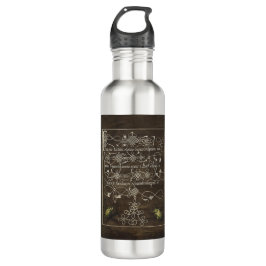 Käfer und Scarab von Mira Calligraphiae Edelstahlflasche