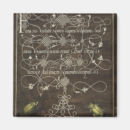 Käfer und Scarab von Mira Calligraphiae Magnet
