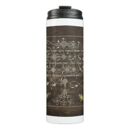 Käfer und Scarab von Mira Calligraphiae Thermosbecher