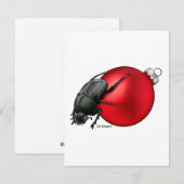 Käfer - Urlaubskarte Feiertagskarte (Vorne/Hinten)