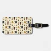 Käfer-Vielzahl Gepäckanhänger (Vorderseite horizontal)