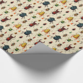 Käfer-Vielzahl Geschenkpapier (Ecke)