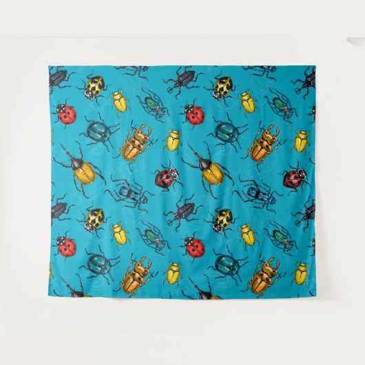 Käfer Wandteppich (Vorderseite (Horizontal))