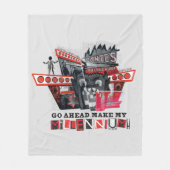 Käfer | Weitermachen Fleecedecke (Vorderseite)