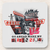 Käfer | Weitermachen Getränkeuntersetzer (Vorderseite)