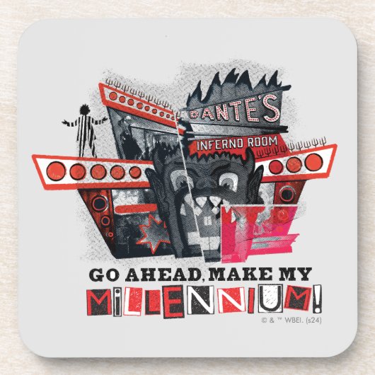 Käfer | Weitermachen Getränkeuntersetzer (Vorderseite)