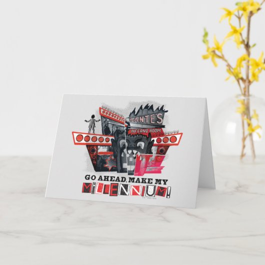 Käfer | Weitermachen Karte (Gelbe Blume)