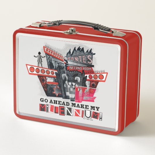 Käfer | Weitermachen Metall Brotdose (Vorderseite)