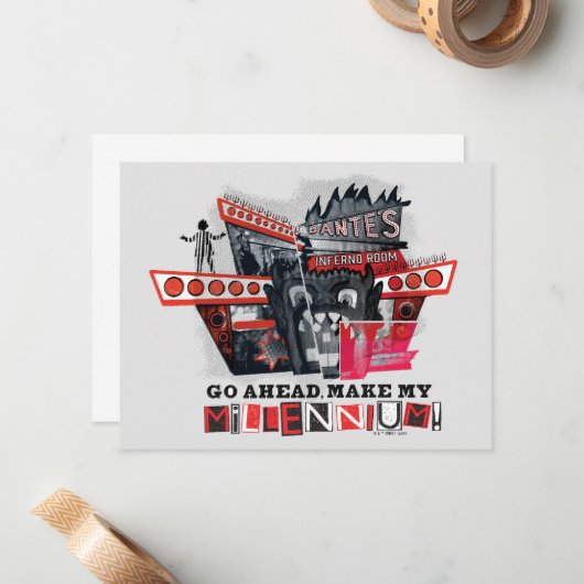 Käfer | Weitermachen Mitteilungskarte (Vorderseite/Rückseite Beispiel)