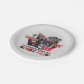 Käfer | Weitermachen Pappteller (Schrägansicht)