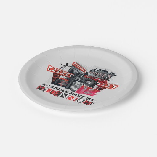 Käfer | Weitermachen Pappteller (Schrägansicht)