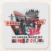 Käfer | Weitermachen Rechteckiger Pappuntersetzer (Vorderseite)