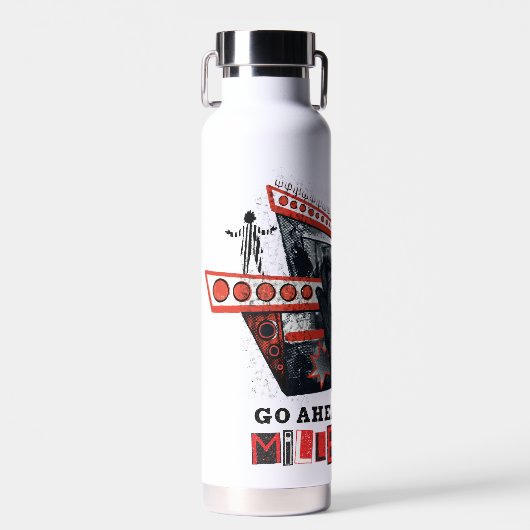 Käfer | Weitermachen Trinkflasche (Vorne)