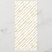 Käfer | Winter Greenerity Wedding Menu Menükarte (Rückseite)