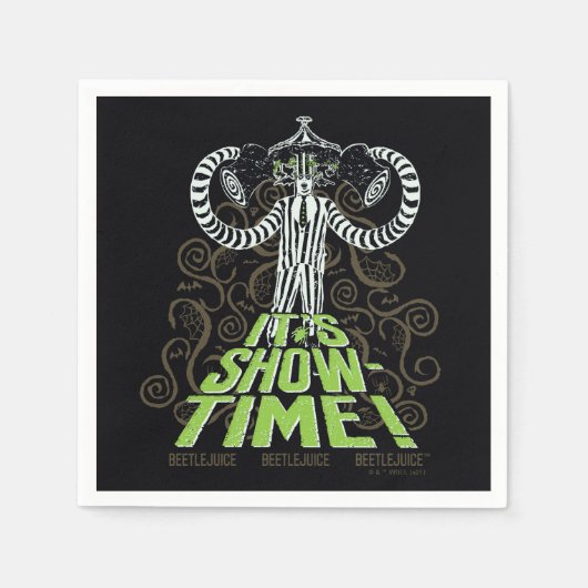 Käfer | Zeige Zeit! Serviette (Vorderseite)