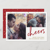 Käfer | Zwei Fotos Feiertagskarte (Vorne/Hinten)