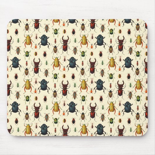 Käferarten Mousepad (Vorne)
