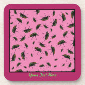 Käferbügel Kunststoff-Untersetzer - Personalisiert Getränkeuntersetzer (Vorderseite)