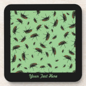 Käferbügel Kunststoff-Untersetzer - Personalisiert Getränkeuntersetzer (Vorderseite)