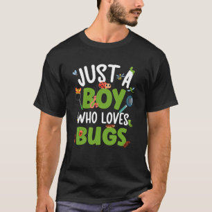 Käferfänger Jungen Insektenjäger Kinder Insektenfä T-Shirt