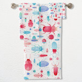 Käferfarbe Badhandtuch Set