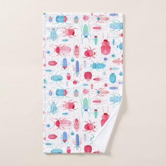 Käferfarbe Badhandtuch Set (Handtuch)