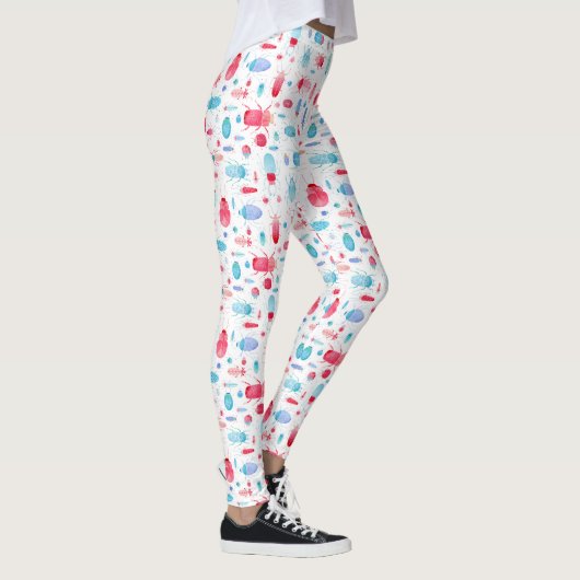 Käferfarbe Leggings (Rechts)
